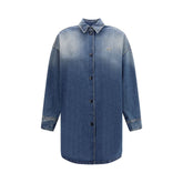 Blue Cotton Denim Jacket