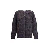 Brown Merino Wool Cardigan