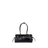 Black Calf Leather Bos Taurus Shoulder Bag