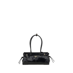 Black Calf Leather Bos Taurus Shoulder Bag