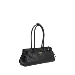 Black Calf Leather Bos Taurus Shoulder Bag