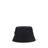 Black Polyamide Bucket Hat