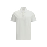 White Cotton Polo Shirt