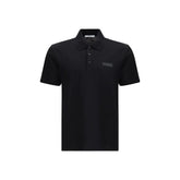 Black Cotton Polo Shirt