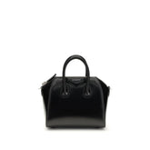 Black Calf Leather Bos Taurus Handbag