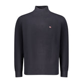 Blue Wool Men's Sweater