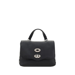 Black Calf Leather Bos Taurus Shoulder Bag