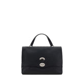 Black Calf Leather Bos Taurus Shoulder Bag