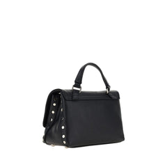 Black Calf Leather Bos Taurus Shoulder Bag