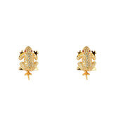 Gold Silver Earrings