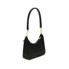 Black Recycled Polyamide Shoulder Bag