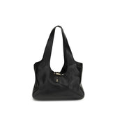 Black Calf Leather Bos Taurus Shoulder Bag