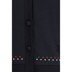 كارديغان قطني أسود