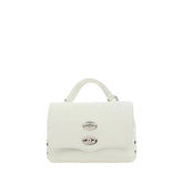White Calf Leather Bos Taurus Shoulder Bag