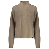 Marrone Poliammide Women Sweater