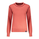Rosso Viscosa Donna Maglia