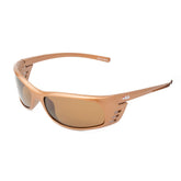 Brown Injected Sunglasses