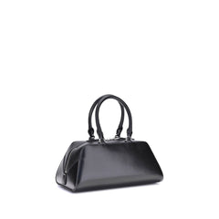 Black Calf Leather Bos Taurus Handbag