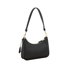 Black Calf Leather Bos Taurus Shoulder Bag