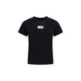 تي شيرت قطن أسود