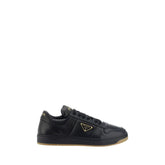 Black Calf Leather Bos Taurus Low Top Sneakers