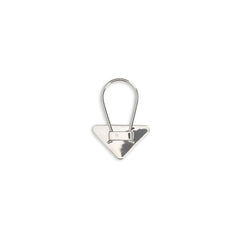 Black Stainless Steel Keychain