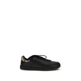 Black Calf Leather Bos Taurus Low Top Sneakers