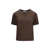 Brown Cotton T-Shirt
