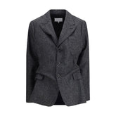 Gray Wool Blazer