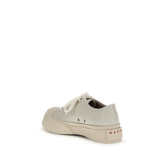 White Napa Leather / Calf Bos Taurus Sneakers