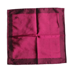 Maroon Silk Lace Stole Square Foulard Scarf