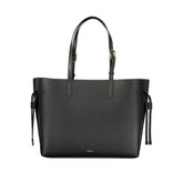 Black Leather Women Handbag