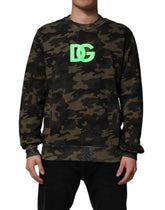 Multicolor Camouflage Men Sweatshirt Sweater