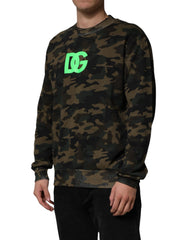 Multicolor Camouflage Men Sweatshirt Sweater