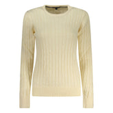 Bianco Viscosa Donna Maglia