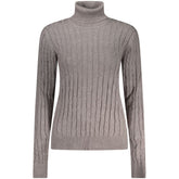 Grey Viscosa Women Sweater