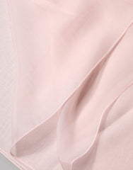 Light Pink Stole Silk Neck Wrap Shawl Scarf