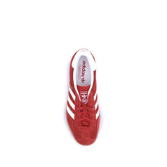 Red Calf Leather Bos Taurus Low Top Sneakers