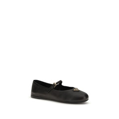 Black Lamb Ovis Aries Aries Ballet Flats