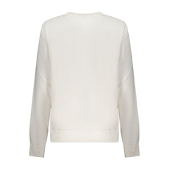 White Cotton Women's Sweatshirt