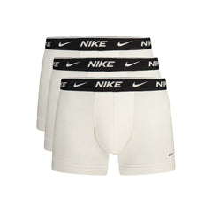 White Cotton Men's Boxer Short