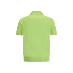 Bicolor Cotton Polo Shirt
