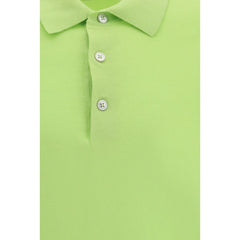 Bicolor Cotton Polo Shirt