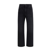 Black Cotton Jeans Denim