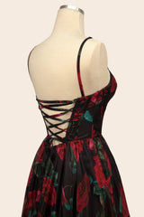 فستان مشجر طويل