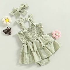 Baby Strap Sweet Versatile One Piece Skirt Wrap Bottom Coat