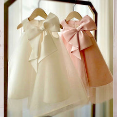 Girls Dress Big Bow Girl Korean Style Baby Girl Dress