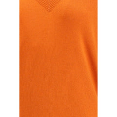 Orange Cashmere Sweatshirt