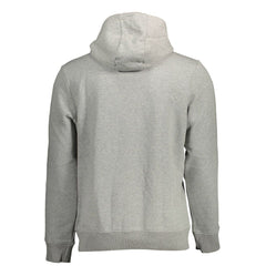 Gray Cotton Hoodie
