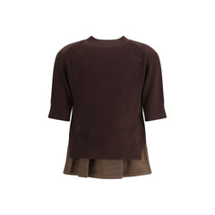 بلوزة قطنية زرقاء